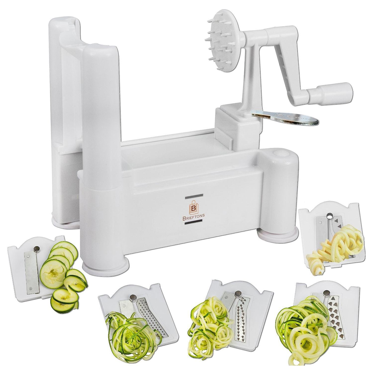 Brieftons 5-Blade Spiralizer