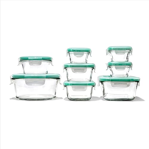 OXO Good Grips 16-Piece Glass Smart Seal Container Set